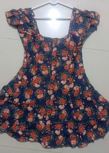 Mini Dress Floral For Beach