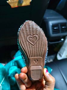 Grey Fancy Footwear Baby Girl Belly