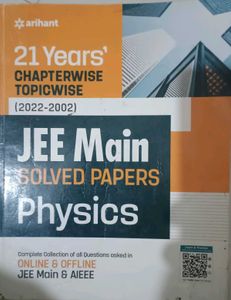 JEE Main Physics Solved Papers