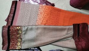 Multicolored Georget Saree