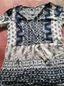 Te denim top 🤍