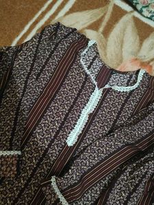 Striped Kurta Set