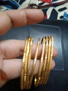 Gold Plated Bangles