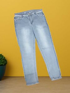 M@63 Size-30 Stylish Jeans with Side Stripe