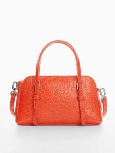 Bright Orange Crossbody Bag