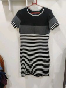 Stripes Wool Dress