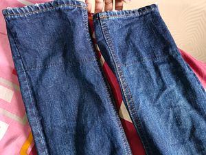 Foldable Blue Jeans