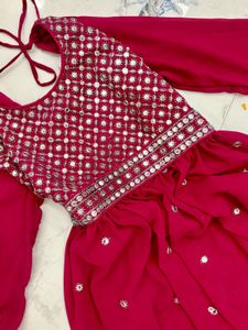 Georgette Sequin Kurti Dress