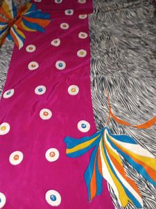 Floral Print crape saree