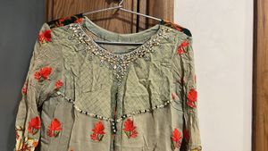 Full Suit With Plazo and Dupatta