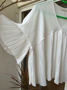 White Formal Top