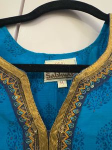 Elegant Blue Kurta
