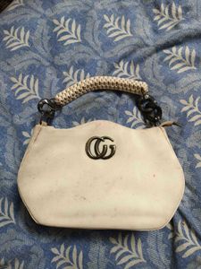 Cream Handbag