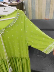 Lime Green Dress