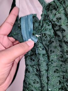 Green Short Kurti
