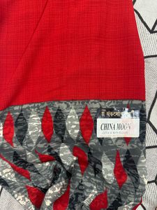 Like  New Brand  Saree With Blouse Fabr