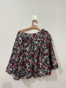 Floral Print Skirt