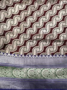 Vintage Unique Banarasi Silk Sare