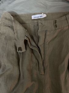 Wide Leg Linen Pants