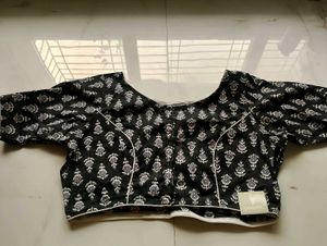 Black Beautiful Cotton Blouse