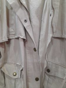 Beige Casual Jacket MEN|WOMEN