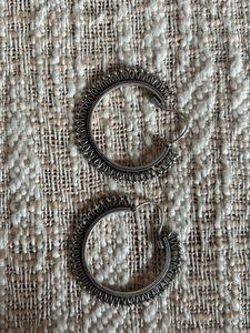 Lightweight Silver Hoops