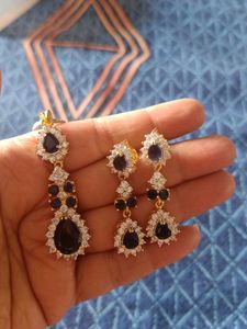 Blue  Pendent. Set