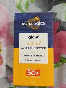 Aqualogica Glow+ Water Sunscreen