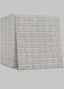 Wall Stickers Wallpaper PE Foam Brick Design DIY D