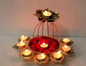 metal tealight candil