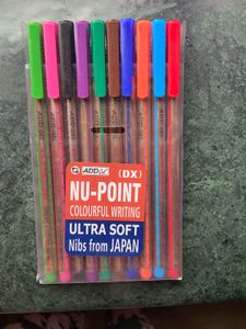NU- Point Colourful Pen Set