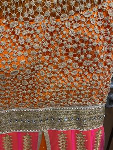 Bridal Gown With Pant And Dupatta