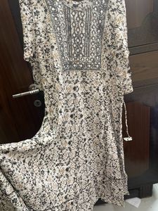 Anarkali heavy kurti with gota pati work nd foil ❣