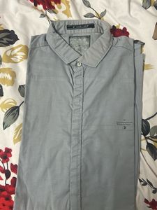 Gray Casual Shirt