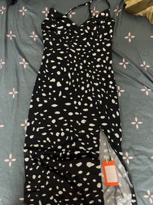 Black & White Dress With Tags