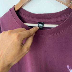 Burgundy Rose Graphic Tee