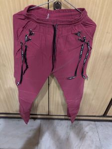 Teal Cargo Joggers