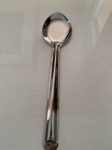 Stainless Steel Laddle Of Big Size.