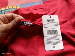 Red Long Sleeve Crop Top