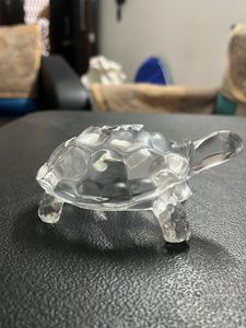 Glass Franchui Tortoise Showpiece