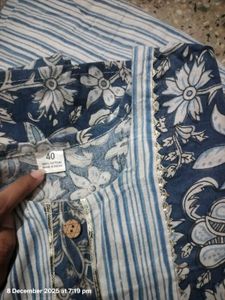 Elegant Floral Printed Kurta Set