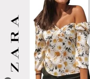 Zara Floral Top