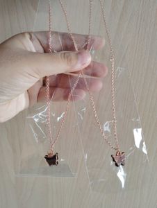 BLACK HEART NECKLACE 💜-2 PCS