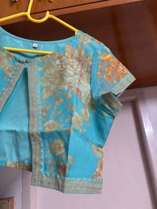 Ethnic fusion gown