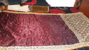 Kalyan Silks Bridal Pattu Saree With Stone Work