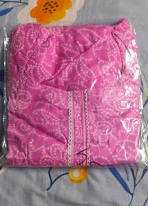 beautiful Pink cotton short top