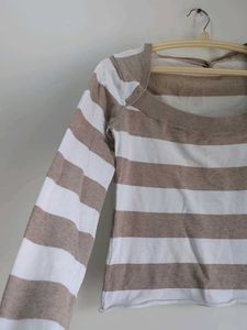 Striped Long Sleeve Top