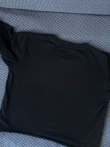 Antisocial Long Sleeve Crop Top