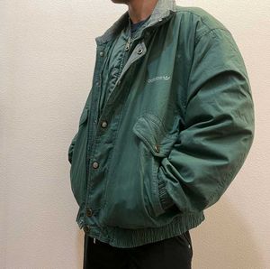 Adidas Originals Green Puffer Jacket