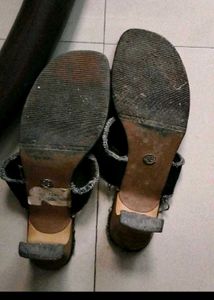 Denim Heels